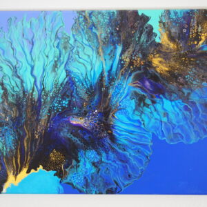 Acrylic Painting - Blue Coral